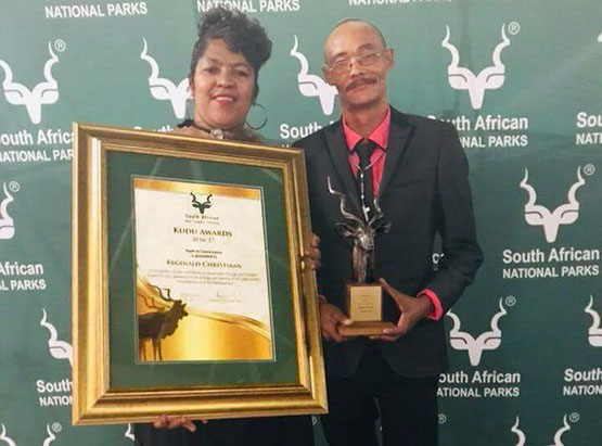 Reginald Christiaan Kudu Award 2017 with Parkmanager e 555.jpg